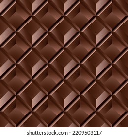 chocolate bar - seamless vector background