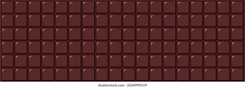 Chocolate bar chocolate Splashing with chocolate background and chocolate lava realistic splash of milk flow pouring, Realistic vector illustration