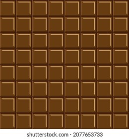 Chocolate Bar Texture Vector Design Background Stock Vector (Royalty ...