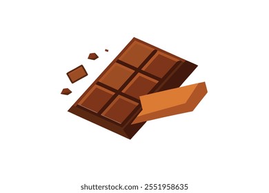  A Chocolate Bar Vector Design