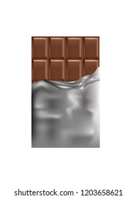 Chocolate bar. vector illustration