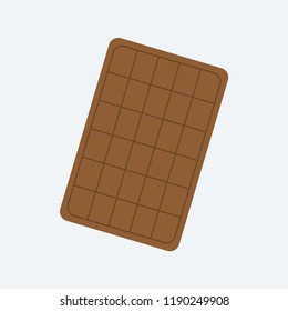 Chocolate. Chocolate bar. Vector illustration. EPS 10.