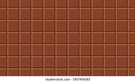 Chocolate bar vector. Chocolate bar pattern wallpaper.