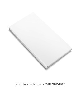 A chocolate bar in a wrapper. Vector illustration