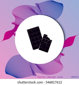 Chocolate bars icon