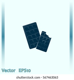 Chocolate bars icon