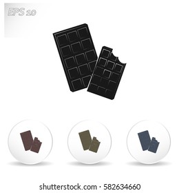 Chocolate bars icon
