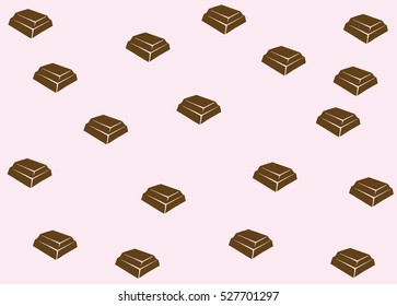 Chocolate bars pattern