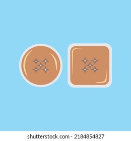 chocolate biscuit cookies vector design, suitable use for symbol, icon or element design 