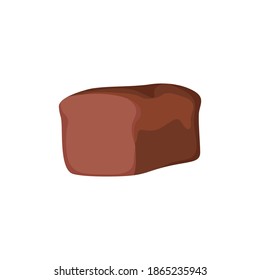 Das Schokoladenbrot sieht köstlich aus.