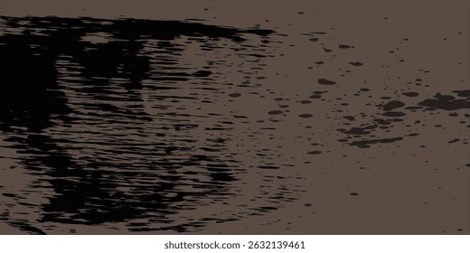A chocolate brown background with marbled texture.