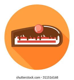  chocolate cake dessert  icon
