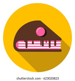  chocolate cake dessert  icon