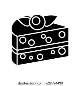 chocolate cake icon