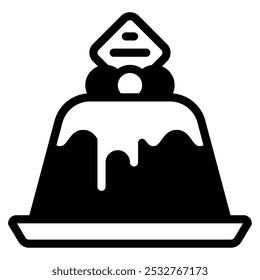 Chocolate Cake icon for web, app, infographic, etc