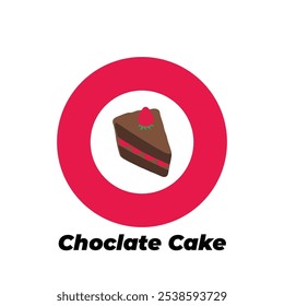 Chocolate Cake logo EPS Format 10