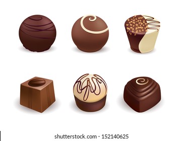 Chocolate candies