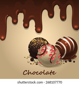 Chocolate candies