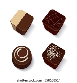 Chocolate candies 