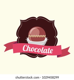 Chocolate candies design