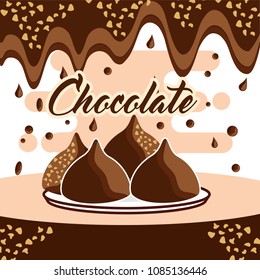 chocolate candy card