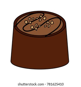 chocolate candy chips sweet delicious