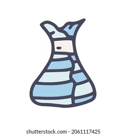 chocolate candy color vector doodle simple icon