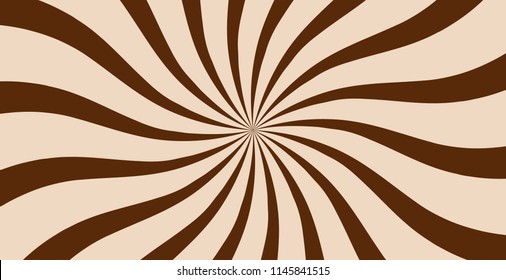 Chocolate Candy Pattern Abstract Background. Vector Illustration