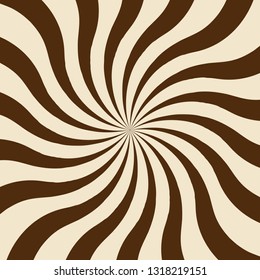 Chocolate Candy Pattern Abstract Background. Vector Illustration