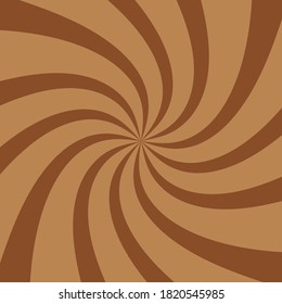 Chocolate Candy Pattern Abstract Background. Vector Illustration.
