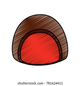 chocolate candy sweet dessert icon