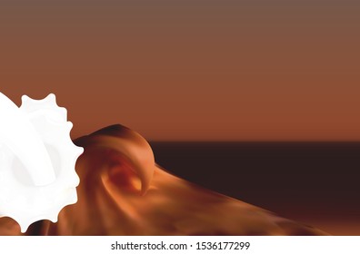 chocolate caramel cocoa and milk splashing liquid vector illustration