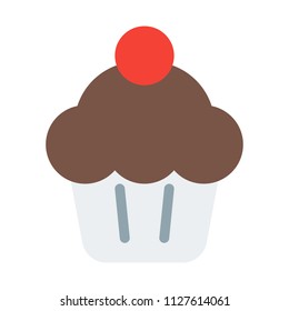 Chocolate Cherry Cupcake