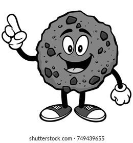 Chocolate Chip Cookie Talking Illustration