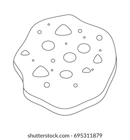 chocolate chips cookie icon
