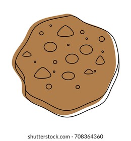 chocolate chips cookie icon