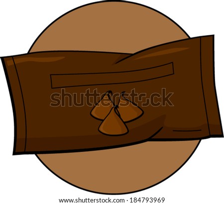 chocolate chips or morsels bag