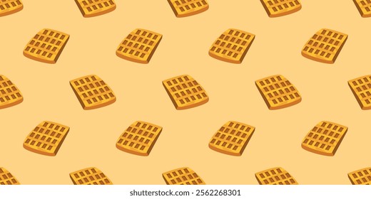 chocolate chips pattern background. cookie seamless pattern background. Cartoon illustration of Cookies. biscuits illustration.