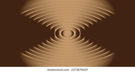 Chocolate circular palette. Gradient. Color gradation. Vector illustration.