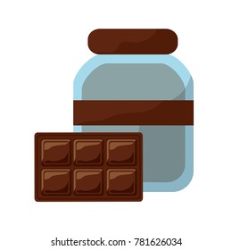chocolate cocoa bottle and bar food