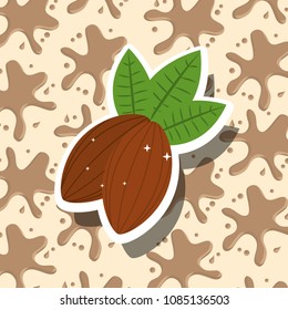 chocolate cocoa card