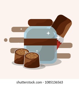 chocolate cocoa card