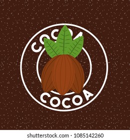 chocolate cocoa card