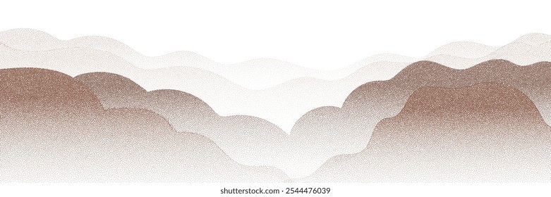 Chocolate and coffee powder, scattered cocoa on a light background. Particles of earth and dust. Brown sand texture.Top view of the cake.