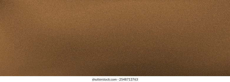 Chocolate and coffee powder, scattered cocoa on a light background. Particles of earth and dust. Brown sand texture.Top view of the cake.