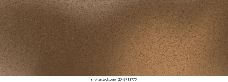 Chocolate and coffee powder, scattered cocoa on a light background. Particles of earth and dust. Brown sand texture.Top view of the cake.