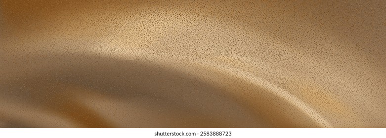 Chocolate and coffee powder, scattered cocoa on a light background. Particles of earth and dust. Brown sand texture.Top view of the cake.