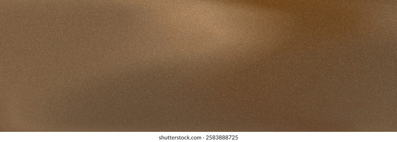 Chocolate and coffee powder, scattered cocoa on a light background. Particles of earth and dust. Brown sand texture.Top view of the cake.