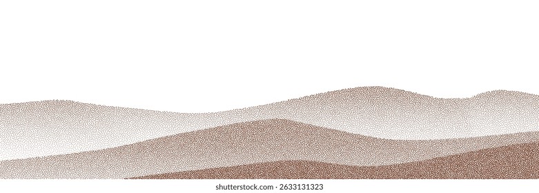  Chocolate and coffee powder, scattered cocoa on a light background. Particles of earth and dust. Brown sand texture.Top view of the cake.