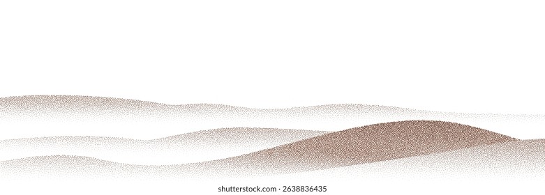  Chocolate and coffee powder, scattered cocoa on a light background. Particles of earth and dust. Brown sand texture.Top view of the cake.